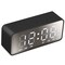 Edge Collections – Digital Alarm Clock with LED Display Wireless Speaker and FM Radio – 1 Piece